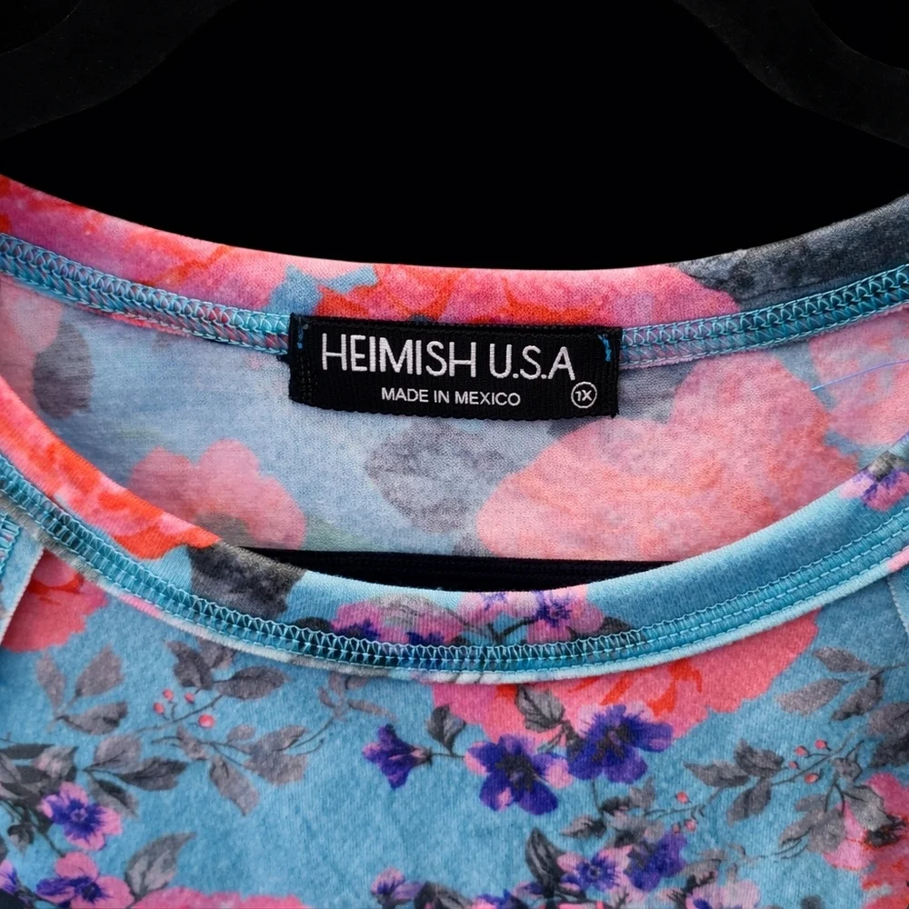 Romantic Floral Cottagecore Top | Heimish USA | 1X - Picture 2 of 3